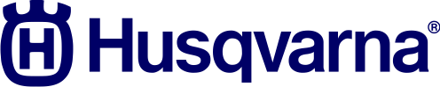 Image of a Hasqvarna logo in blue